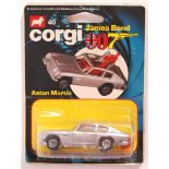 VINTAGE CORGI JAMES BOND 007 ' 40 ' DIECAST MODEL