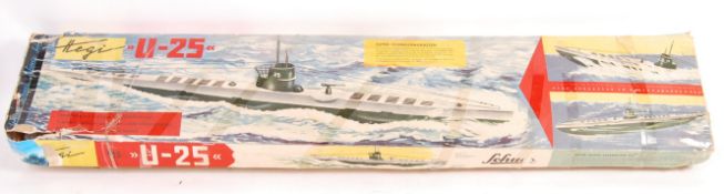 HEGI SCHUCO MADE U-25 GERMAN U-BOAT SUBMARINE MODE