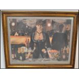 After Edouard Manet - A good 20th Century framed a
