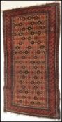 A 20th Century woolen hand knotted carpet floor ru