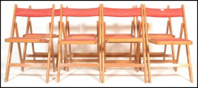 A set of 6 mid 20th century bentwood and tubular m