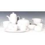 COLLECTION OF ROSENTHAL STUDIO LINE IN MOON WHITE