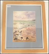 Anthony T Avery- A framed and glazed watercolour b