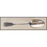 An English hallmarked Victorian silver spoon in th