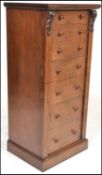 A good quality antique style mahogany Wellington c