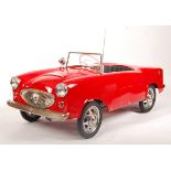 RARE PINES OF ITALY ALFA ROMEO 1960'S CHILD'S PEDAL CAR