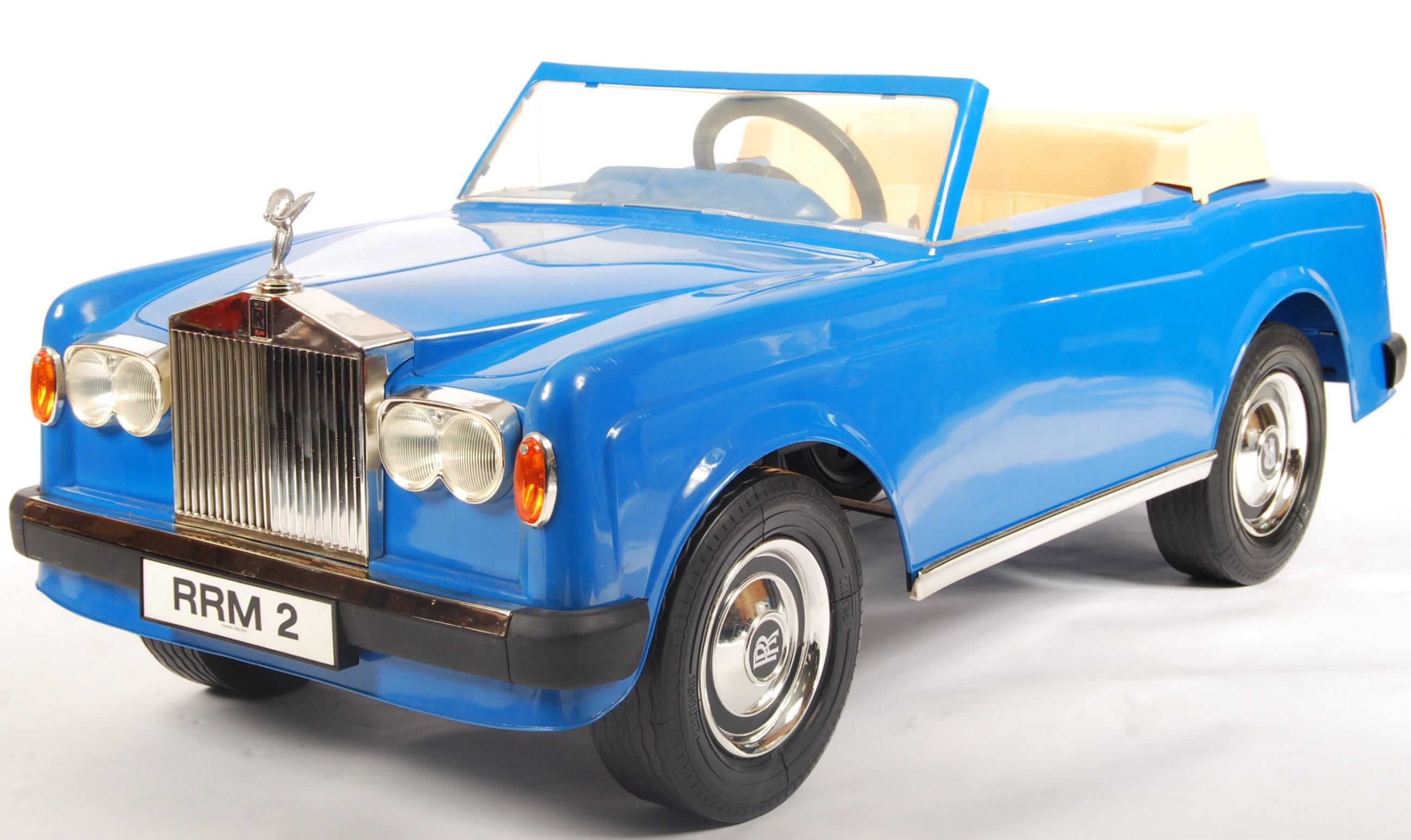 RARE VINTAGE SHARNA TRI-ANG ROLLS ROYCE CORNICHE PEDAL CAR