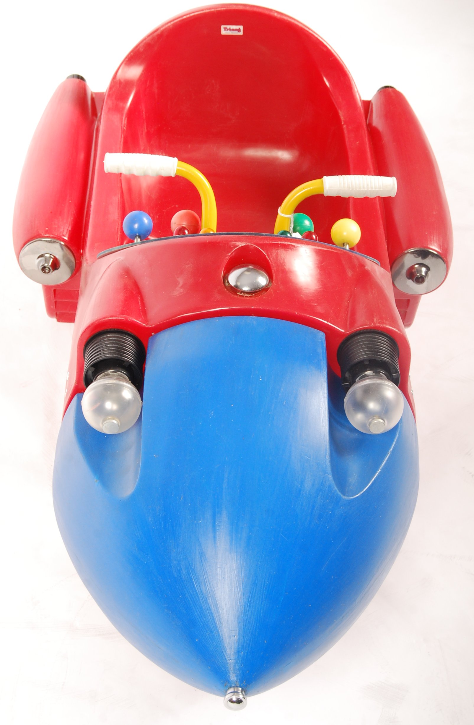 RARE VINTAGE 1960'S TRIANG ' MOON ROCKET ' FAIRGROUND PEDAL CAR - Image 3 of 7