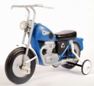 RARE VINTAGE TRIANG LINES BROTHERS MOTORCYCLE PEDAL CAR / BIKE