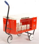 CHARMING VINTAGE 1960'S TRI-ANG UNITED DAIRIES PULL-ALONG MILK FLOAT
