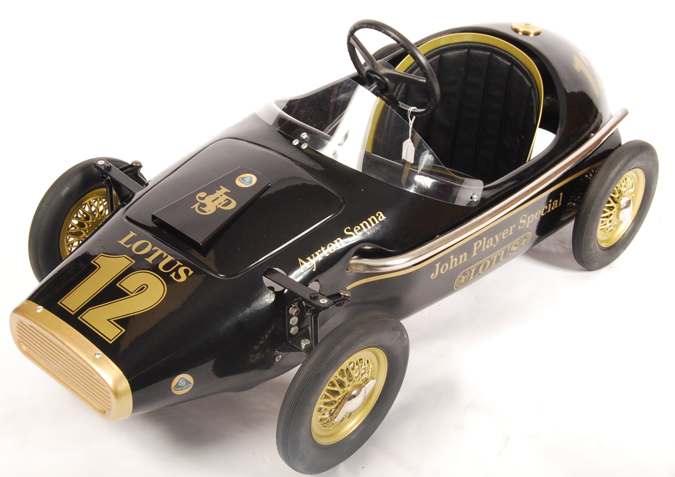 STUNNING VINTAGE TRI-ANG JOHN PLAYER SPECIAL LOTUS VANWALL PEDAL CAR - Image 2 of 7