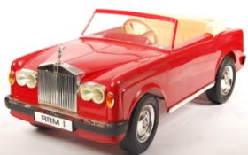 RARE VINTAGE SHARNA TRI-ANG ROLLS ROYCE CORNICHE PEDAL CAR