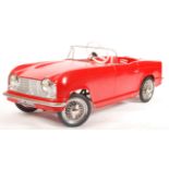 RARE VINTAGE TRI-ANG TR4 1960'S PLASTIC PEDAL CAR