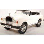 RARE VINTAGE SHARNA TRI-ANG ROLLS ROYCE CORNICHE PEDAL CAR