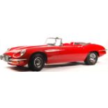 RARE HARRODS MADE LIMITED EDITION JUNIOR E-TYPE JAGUAR CHILD'S CAR