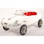 RARE VINTAGE 1960'S TRI-ANG E-TYPE JAGUAR PEDAL CAR