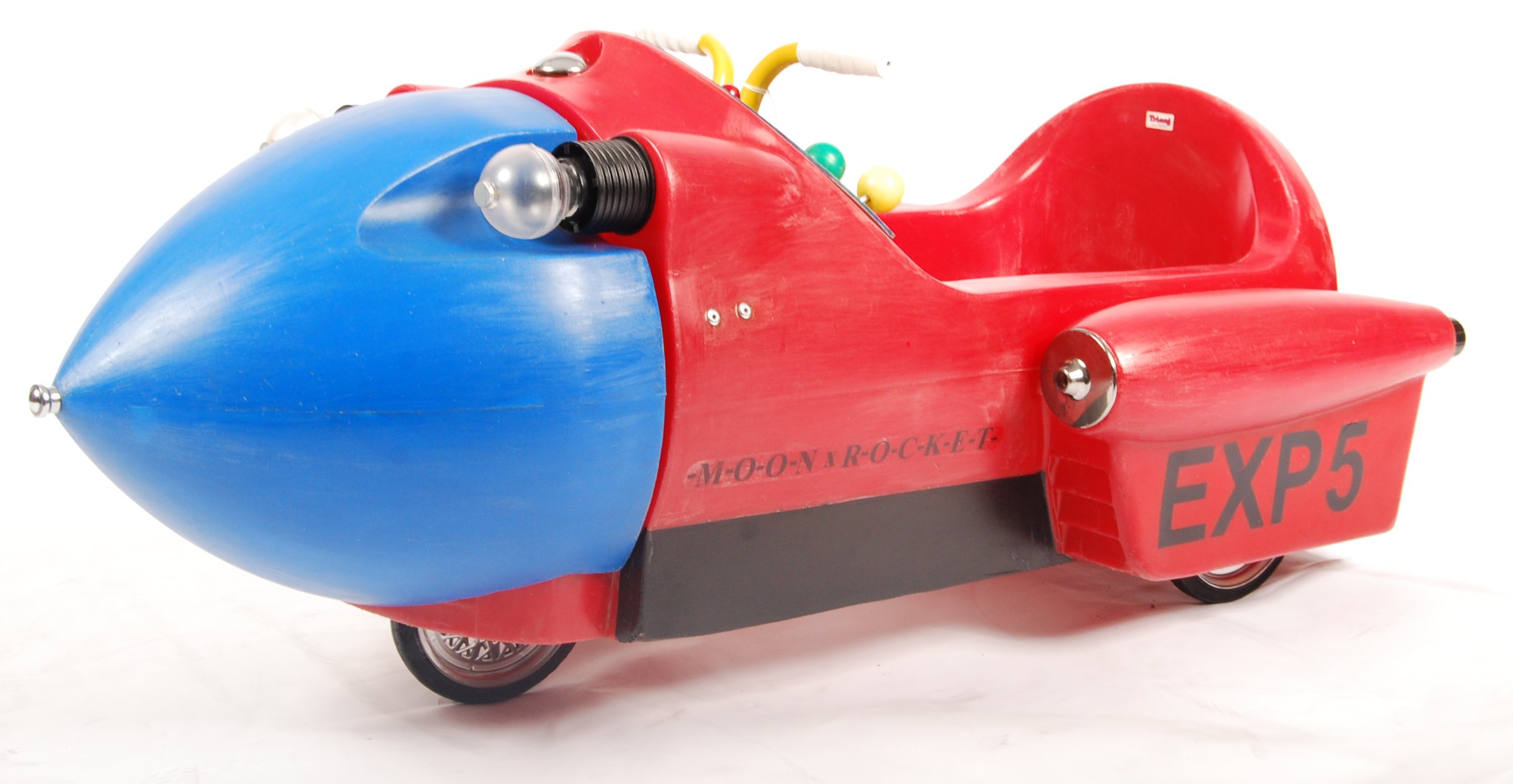 RARE VINTAGE 1960'S TRIANG ' MOON ROCKET ' FAIRGROUND PEDAL CAR