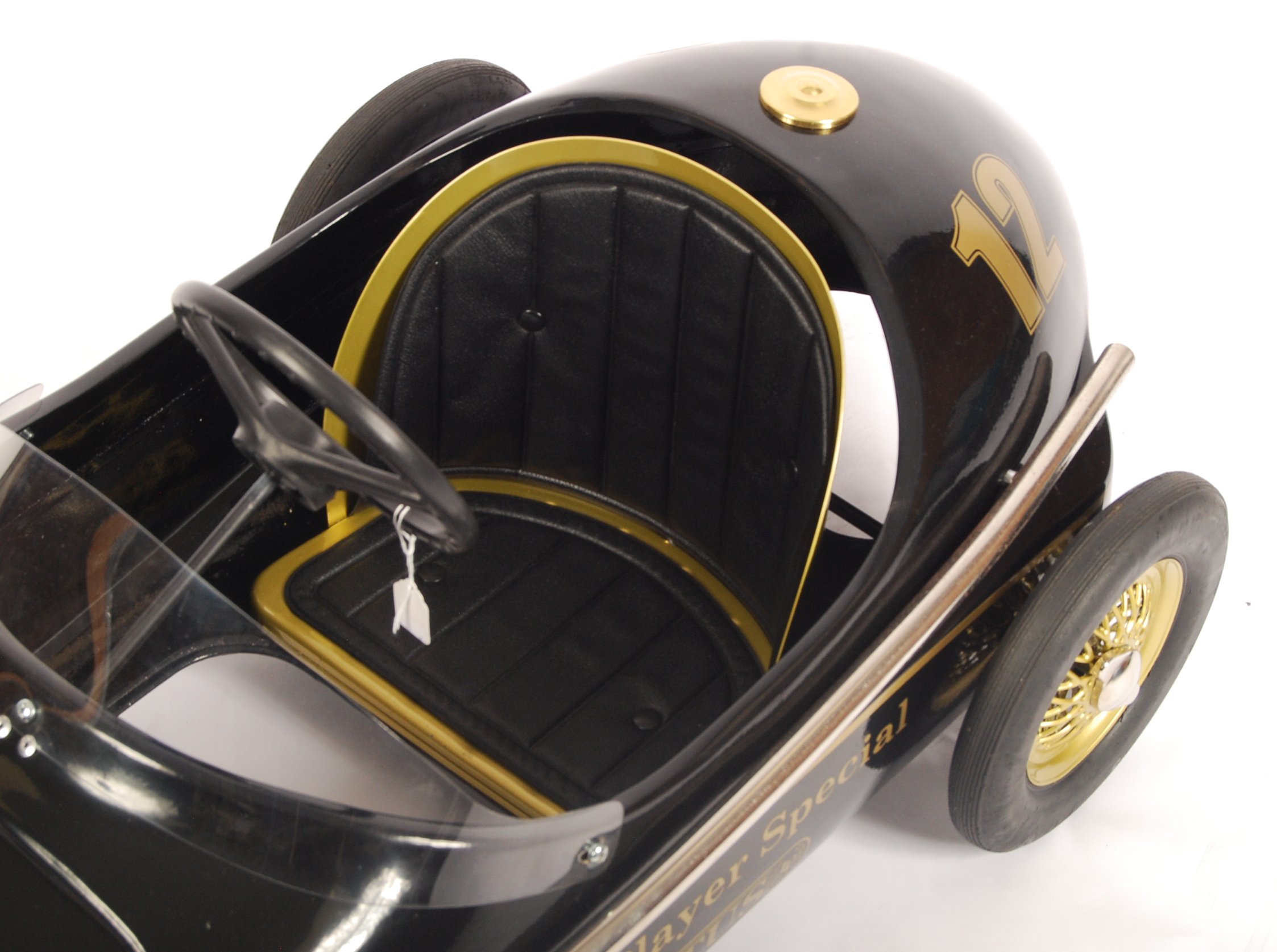 STUNNING VINTAGE TRI-ANG JOHN PLAYER SPECIAL LOTUS VANWALL PEDAL CAR - Image 4 of 7