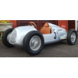 INCREDIBLE RARE AUDI AUTO UNION LIMITED EDITION PEDAL CAR