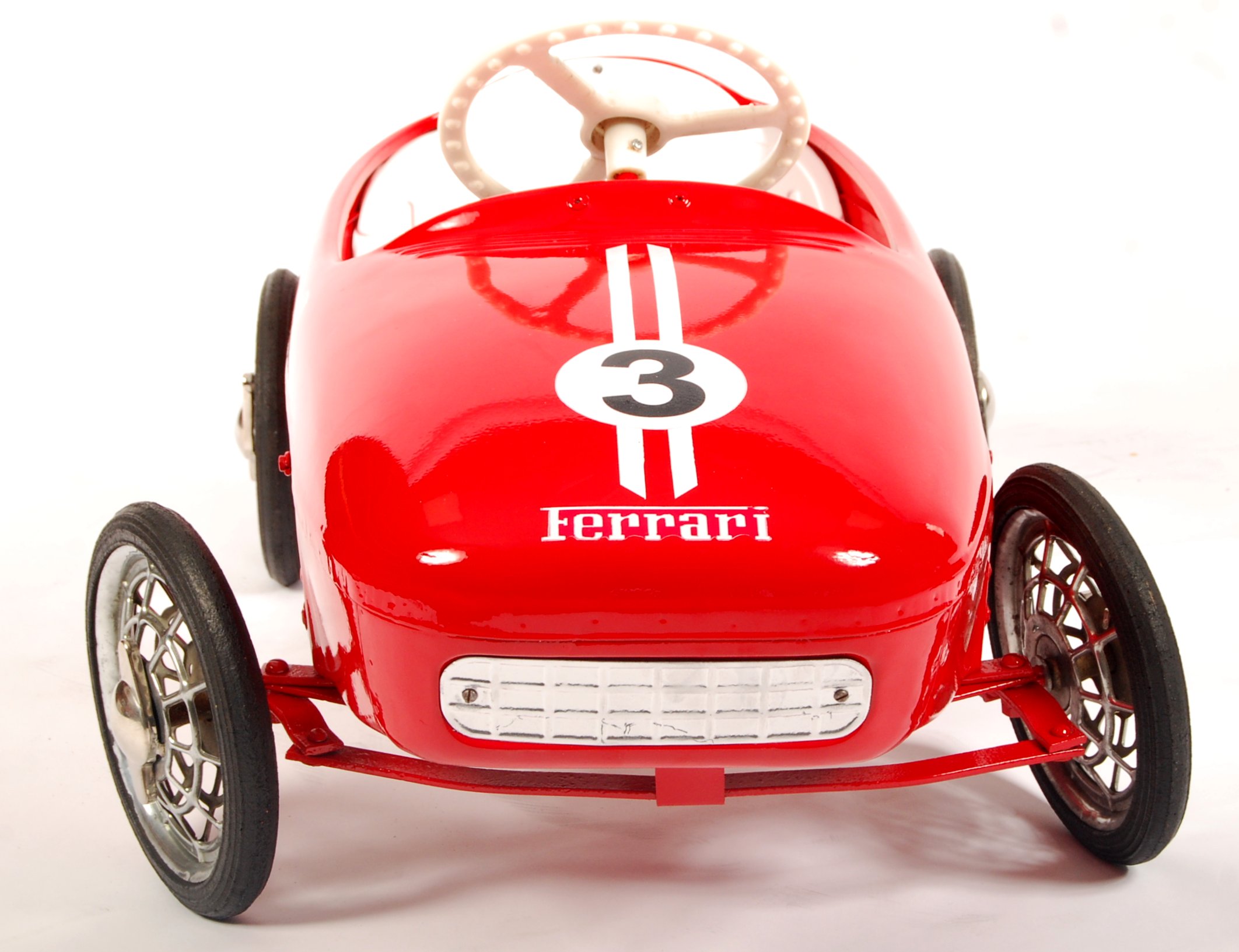 RARE 1960'S MORELLET & GUERINEAU BABY FERRARI CHILD'S PEDAL CAR - Image 3 of 6