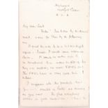 FASCINATING COLLECTION OF LETTERS TO A SERVING SOLDIER