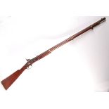 ANTIQUE 19TH CENTURY BELIEVED TOWER ENFIELD PERCUSSION RIFLE