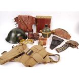 LARGE COLLECTION OF WWII SECOND WORLD WAR MILITARY ITEMS