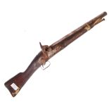 19TH CENTURY EAST INDIA COMPANY SHORT BARREL PERCUSSION CAP RIFLE