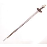 NORTH AFRICAN SUDANESE TAUREG / TAKOUBA DOUBLE EDGED SWORD