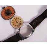 INCREDIBLY RARE WWII KELTON ESCAPE & EVADE WRIST WATCH