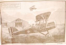 WWI FIRST WORLD WAR INTEREST RFC AVIATION POSTERS