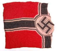ORIGINAL WWII SECOND WORLD WAR GERMAN KRIEGSMARINE FLAG