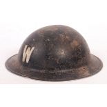 WWII SECOND WORLD WAR ARP AIR RAID PRECAUTIONS HELMET