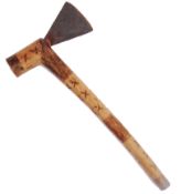 19TH / 20TH CENTURY AFRICAN ANGOLA MACHADE TCHOKWE TRIBAL AXE