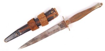 WWII BRITISH FAIRBAIRN SYKES 1ST PATTERN COMMANDO FIGHTING KNIFE