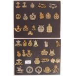 COLLECTION OF ANTIQUE / VINTAGE YEOMANRY RELATED CAP BADGES