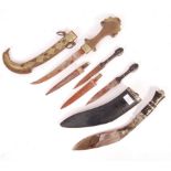 ASSORTED 20TH CENTURY KNIVES AND DAGGERS