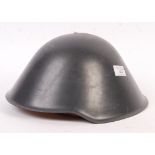 ORIGINAL POST WWII EAST GERMAN M56 UNIFORM HELMET