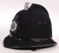 20TH CENTURY NORTHUMBRIA POLICE UNIFORM HELMET