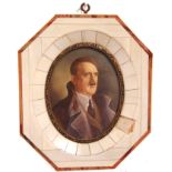 WWII SECOND WORLD WAR GERMAN ADOLF HITLER PAINTED MINIATURE