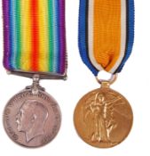 WWI FIRST WORLD WAR MEDAL PAIR - ROYAL NAVAL RESERVES