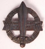 RARE WWII SAS SACRED GREEK SQUADRON CAP BADGE