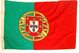 RARE WWI FIRST WORLD WAR PORTUGUESE EXPEDITIONARY CORPS FLAG