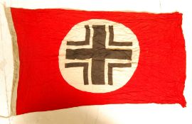 RARE 1942 RARE WWII GERMAN AFRIKA KORPS LUFTWAFFE RECOGNITION FLAG