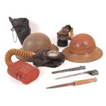 COLLECTION OF ASSORTED MILITARIA WWII