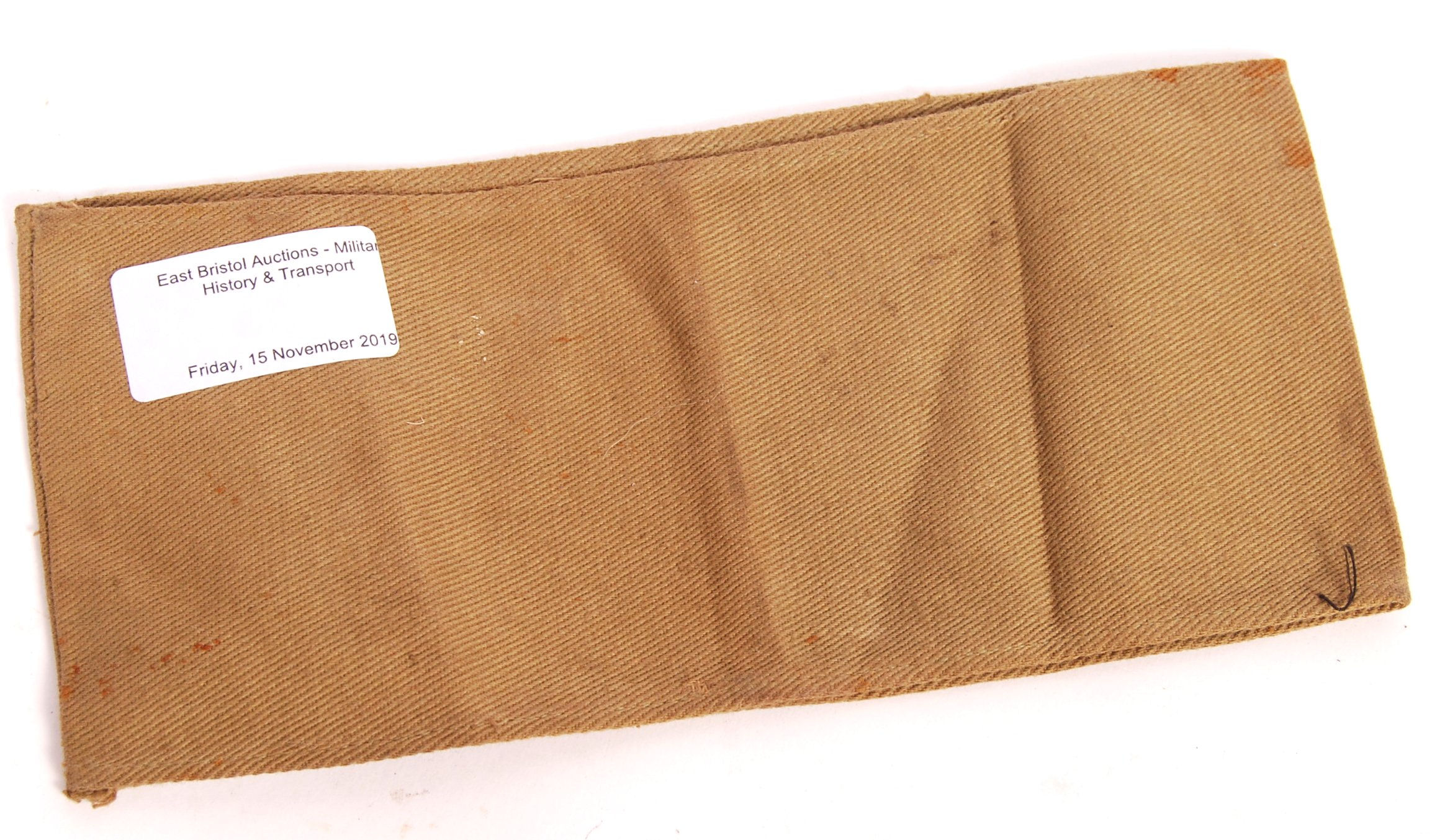 ORIGINAL WWII SECOND WORLD WAR HOME GUARD BRITISH ARMBAND - Image 2 of 2