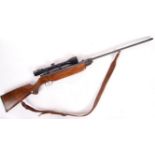 VINTAGE GERMAN WEIHRAUCH .177 CALIBRE AIR RIFLE WITH SIGHT