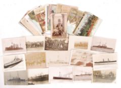 COLLECTION OF ASSORTED MILITARY POSTCARDS