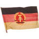 ORIGINAL MID 20TH CENTURY GERMAN DEMOCRATIC REPUBLIC FLAG