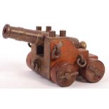 VINTAGE DESKTOP CANNON - REPLICA OF A 1512 NAVAL CANNON